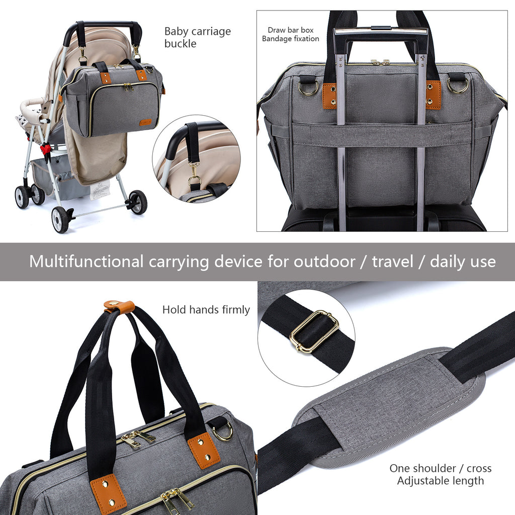 Multifunctional And Large-Capacity Go-Out Mother And Baby Bag