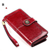 Ladies Wallet Long Cowhide Soft Leather