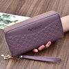 Large-Capacity Double Zipper Clutch Wallet Female Double-Layer Clutch Wallet