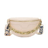 Acrylic Thick Chain Shoulder Messenger Bag New Fashion Chest Bag Shoulder Bag