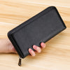 Zipper Large-Capacity Leather Card Holder Women's Multi-Card Bank Card Holder Wallet