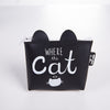 Cat Silicone Key Case Small Wallet In Hand