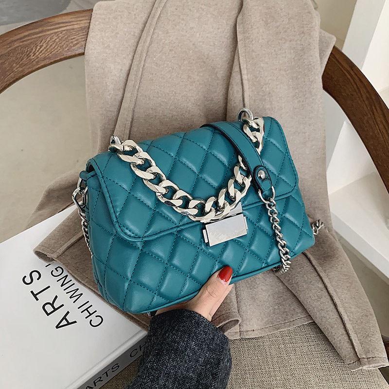 Fashion Casual Messenger Chain Portable Small Square Bag