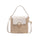 Bucket New Fashion Women's Fashion Western Style Woven Women's Bag Single Shoulder Bag