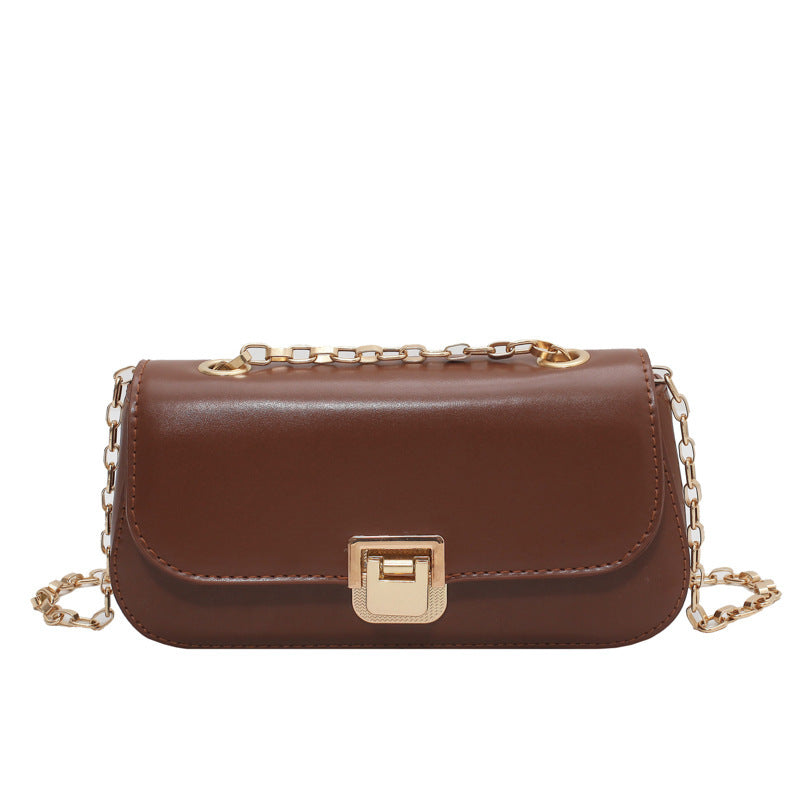 Vintage All-match Chain Shoulder Bag