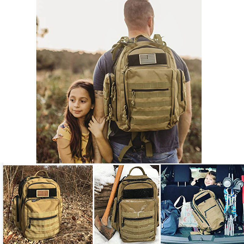 Hiking camouflage waterproof backpack