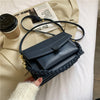 One Shoulder Messenger Small Square Bag Stone Pattern Female Bag