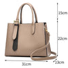 Fashion Casual Solid Color Messenger Handbag