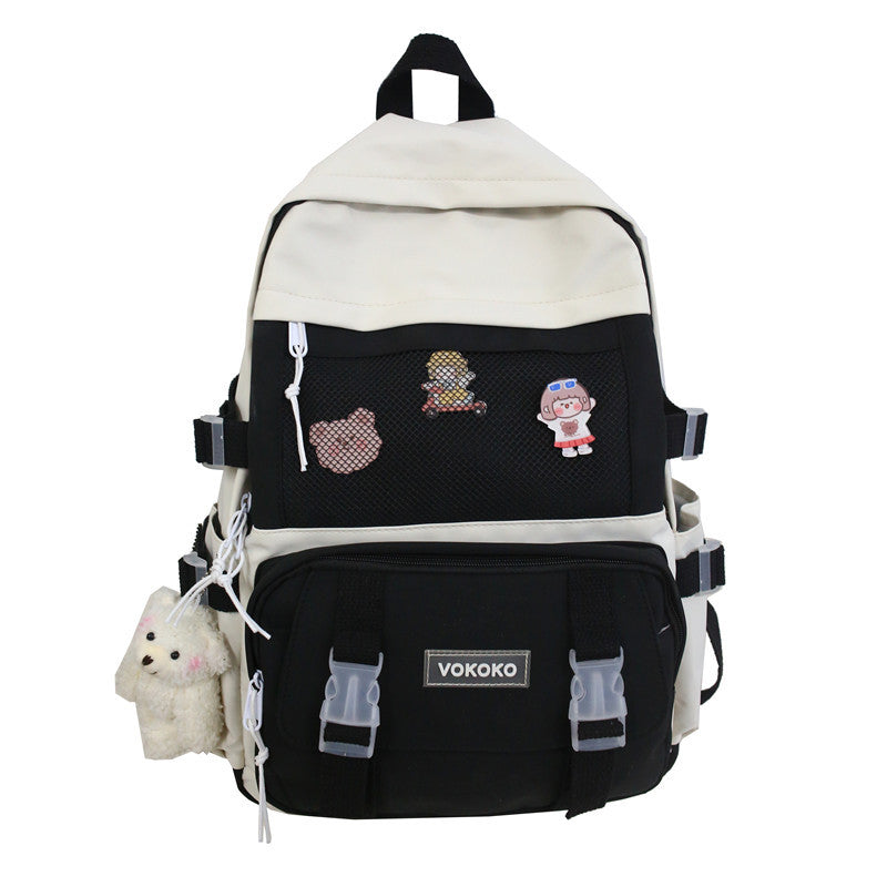 Korean Version Of Harajuku Ulzzang Japanese College Wind Forest Ins Backpack