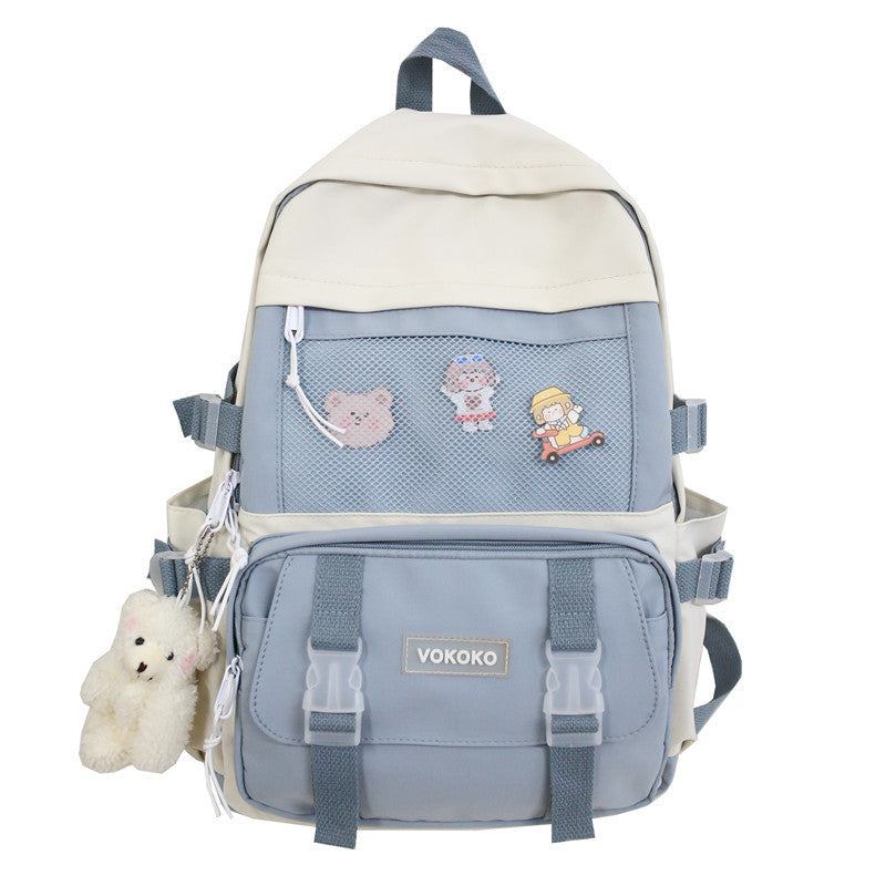 Korean Version Of Harajuku Ulzzang Japanese College Wind Forest Ins Backpack