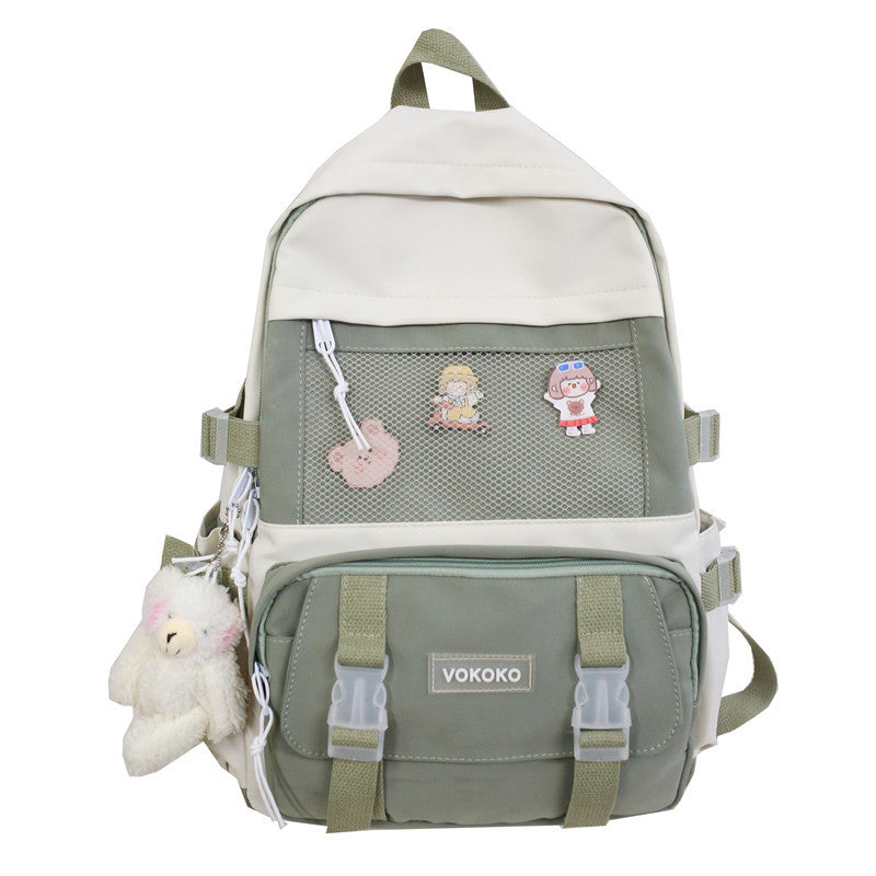 Korean Version Of Harajuku Ulzzang Japanese College Wind Forest Ins Backpack