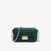 Small Fragrant Wind Rhombus Bag Green Small Square Bag