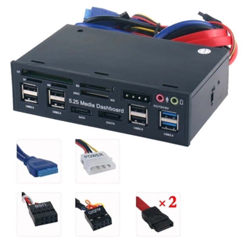 Cd-Rom Bit Front Multifunctional PanelCard Reader