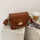 Fashion Rhombus Embroidery Thread One-shoulder Small Square Bag
