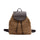 Straw Woven Hollow Beach Bag With Fur Cover