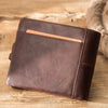 Fashion Anti-Theft Brushed Leather Men's Wallet