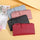 Zipper Card Holder Multifunctional Tri-fold Coin Purse