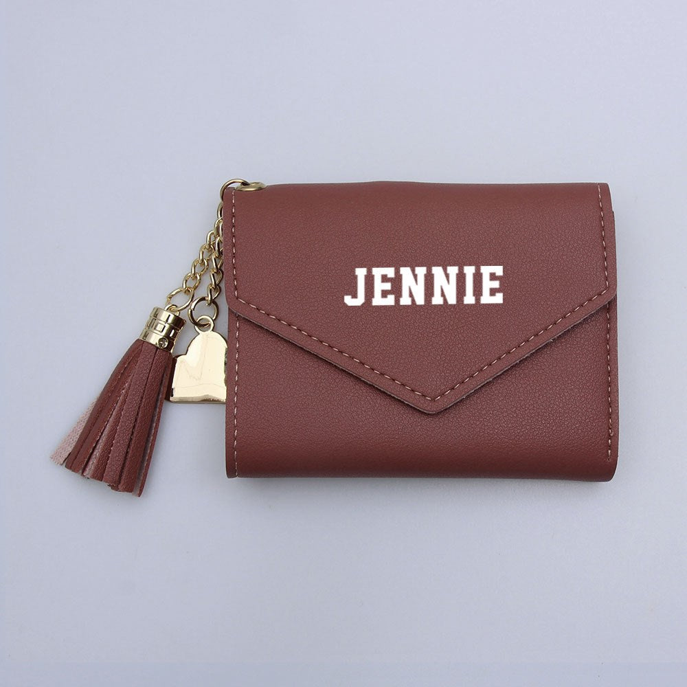 Korean Style Cute Tassel Folding Wallet