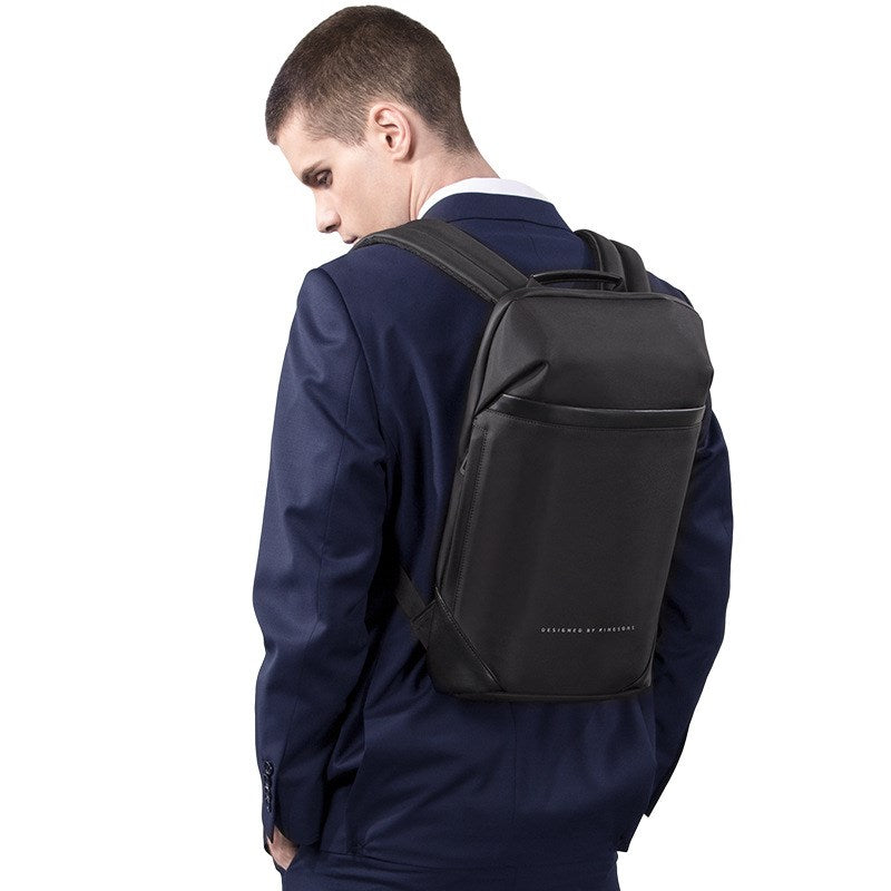 Men's Business Backpack Film Is Water-repellent