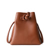 Cowhide shoulder bag