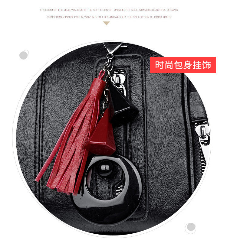 New Style Ladies Single Shoulder Bag Fashion Retro Boston Female Bag