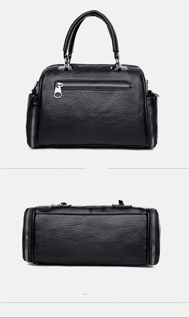 New Style Ladies Single Shoulder Bag Fashion Retro Boston Female Bag
