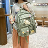 Casual Large-capacity School Bag Harajuku Style Backpack for Middle and High School Students