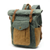 Retro Male Travel Backpack Travel Student Bag