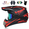 Mountain Motocross Covered Helmet