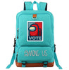 High Quality Backpack Among Us School Bag Travel Bag Backpack Computer Bag Student School Bag