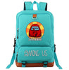 High Quality Backpack Among Us School Bag Travel Bag Backpack Computer Bag Student School Bag