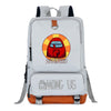 High Quality Backpack Among Us School Bag Travel Bag Backpack Computer Bag Student School Bag