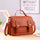 Women's Fashion One-Shoulder Color-Block Messenger Bag