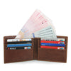 Anti-scanning Leather Wallet Top Layer Leather Short