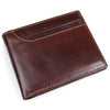 Anti-scanning Leather Wallet Top Layer Leather Short