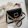 Fashion Thick Chain One Shoulder Underarm Bag Small Square Bag