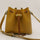 Leather Hand-stitched Bucket Bag