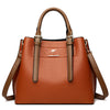 Handbag Three-Layer Large Bag Women's Casual Women's Single Shoulder Bag