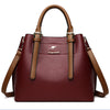 Handbag Three-Layer Large Bag Women's Casual Women's Single Shoulder Bag