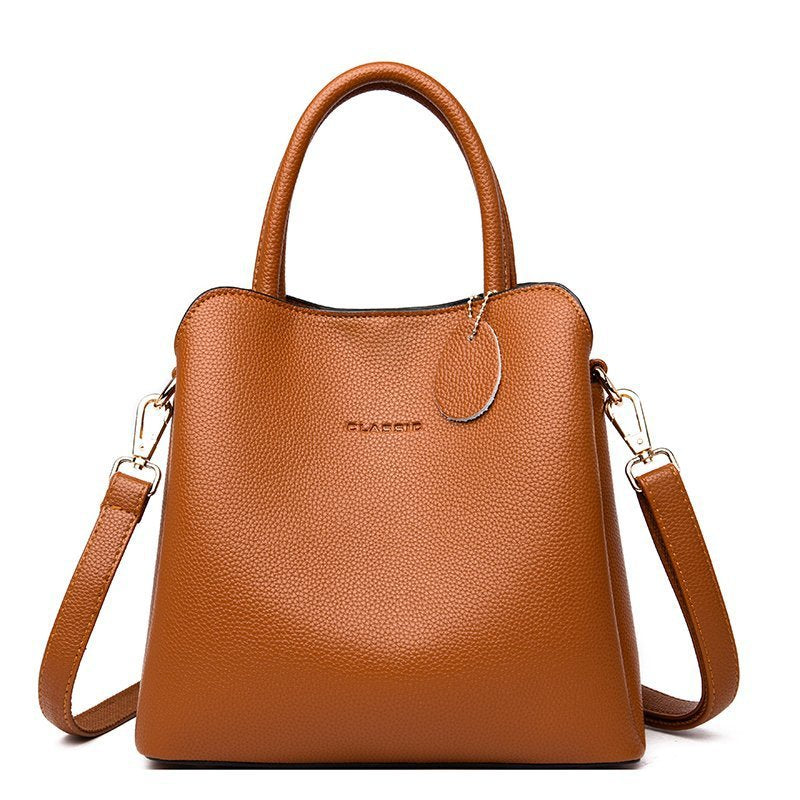 New Style Car Stitching All-match Soft Surface Fashion Handbag Messenger Bag