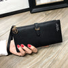 Women's Wallet With Zipper Buckle Korean Style Fashion Solid Color WLong Wallet Women