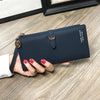 Women's Wallet With Zipper Buckle Korean Style Fashion Solid Color WLong Wallet Women