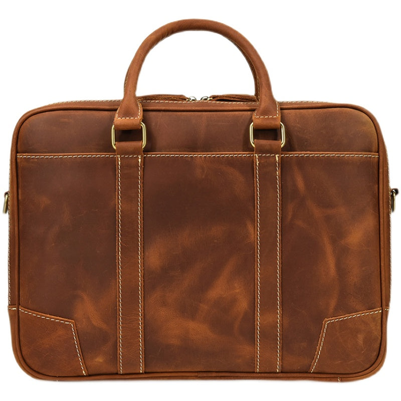 Men's Retro Portable Briefcase Youth Fashion