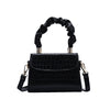 2022 Summer Mini Bag Women Messenger Crocodile Pattern Small Square Bag Western Style Fold Handbag