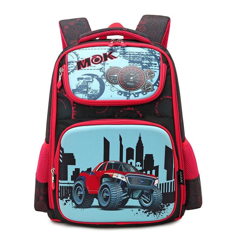 Lighten The Burden And Protect The Spine And Cute Children's Schoolbag