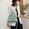 Japan And South Korea Retro Texture Simple Female Bag Single Shoulder Diagonal Bag