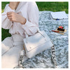 Japan And South Korea Retro Texture Simple Female Bag Single Shoulder Diagonal Bag