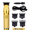 Rechargeable Buddha Head Oil Head Hair Clipper Pirate Electric Hair Clipper Hair Stylist Carving Metal Hair Clipper