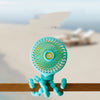 Octopus Deformed Folding Fan New USB Charging Mini Handheld Stroller Bed Small Fan Portable