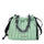 Portable Chain Bag, Pleated Drawstring Bucket Bag, Fashionable